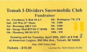 Tomah I-Dividers Fundraiser